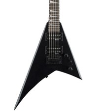 Mini guitarra eléctrica Jackson JS Series RR Minion JS1X, negro satinado
