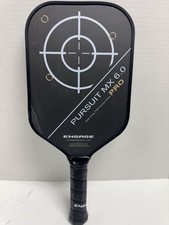 Engage Pursuit Pro MX 6.0 Pickleball Paddle OM6-BLA-001  DAMAGED 