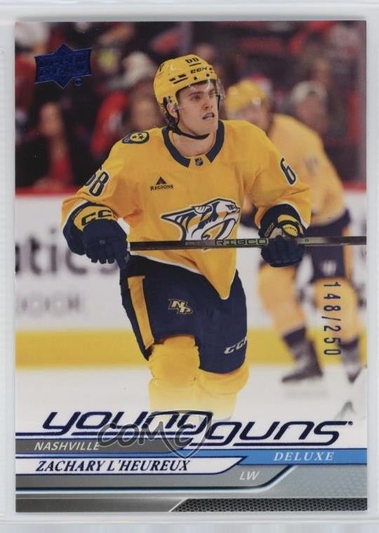 2024 Upper Deck Series 2 Young Guns Deluxe /250 Zachary L'Heureux #480 Rookie RC