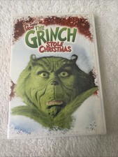 Dr. Seuss How The Grinch Stole Christmas DVD 2000 Jim Carrey New NIP