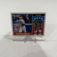 2025 Topps Heritage Baseball 1986 Player Icons Mookie Betts #76PI-13 Dodgers