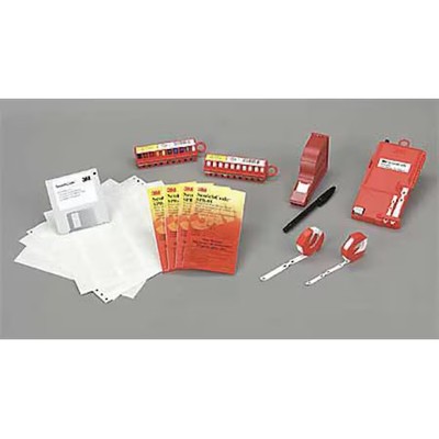 3M Spb-14 Wire Marker Book, Preprintd, Slf-Adhes, Pk5, Spb-14