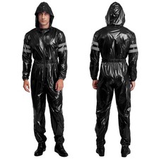 Mens Waterproof Protected Outfit Adult Work Jumpsuit Warehouse Overall Bodysuit