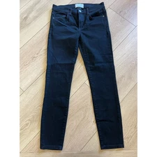 Current Elliott The Stiletto Black Skinny Jeans Women's Size 27
