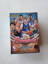 2025-26 TOPPS BOWMAN BASKETBALL FACTORY SEALED VALUE BLASTER BOX IN HAND