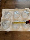 Vintage Fostoria Low Sherbert American Clear Dessert Glasses Set 6 no chips — photo 6