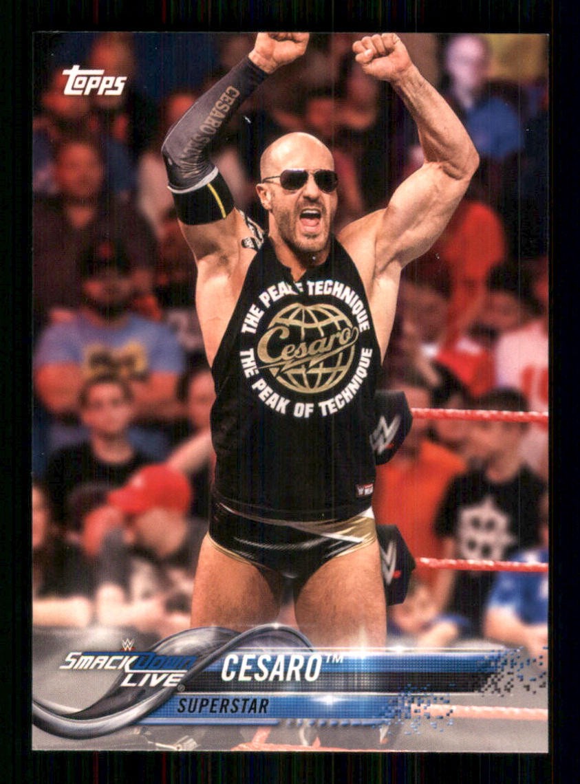 2018 Topps WWE Then Now Forever #116 Cesaro 61151