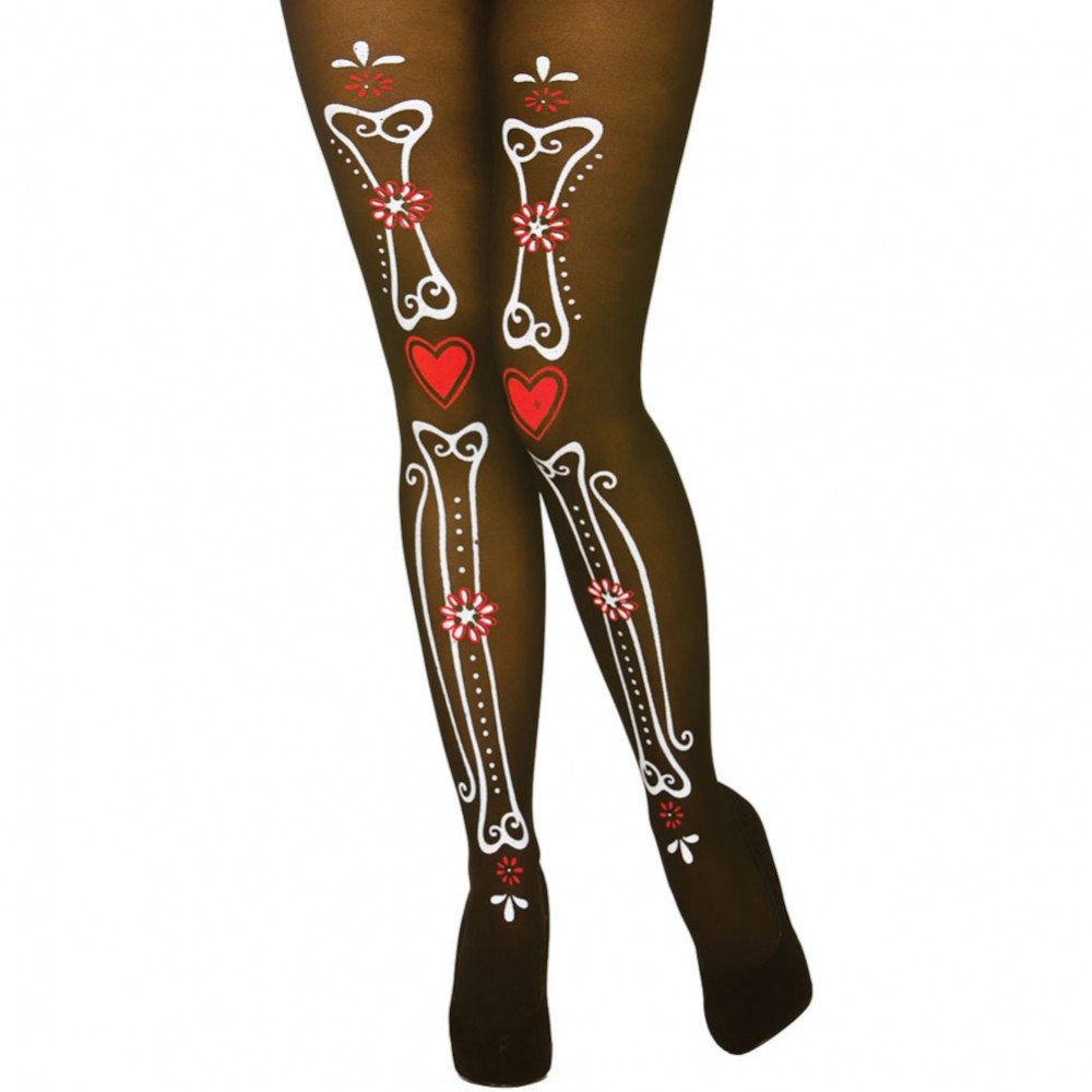 Wicked Costumes Day Of The Dead Tights