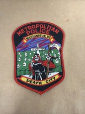 Washington DC Metropolitan Police Grim Reaper Patch &ldquo;Death City&rdquo;