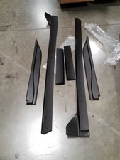 For 2010-2014 Ford Mustang Gt500 Style Side Skirts Extension Panel Matte Black For 2010-2014 Ford Mustang Gt500 Style Side Skirts Extension Panel Matte Black
