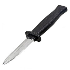 5pcs Retractable Knife Prop Fake 8.27 inches 20 cm long, Black