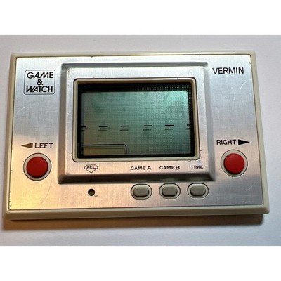 NINTENDO GAME AND & and WATCH Vermin 1980 Direct From Japan Very