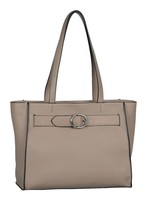 TOM Tailor Eliora Zip Shopper L Shopper Tasche Taupe Taupe Neu