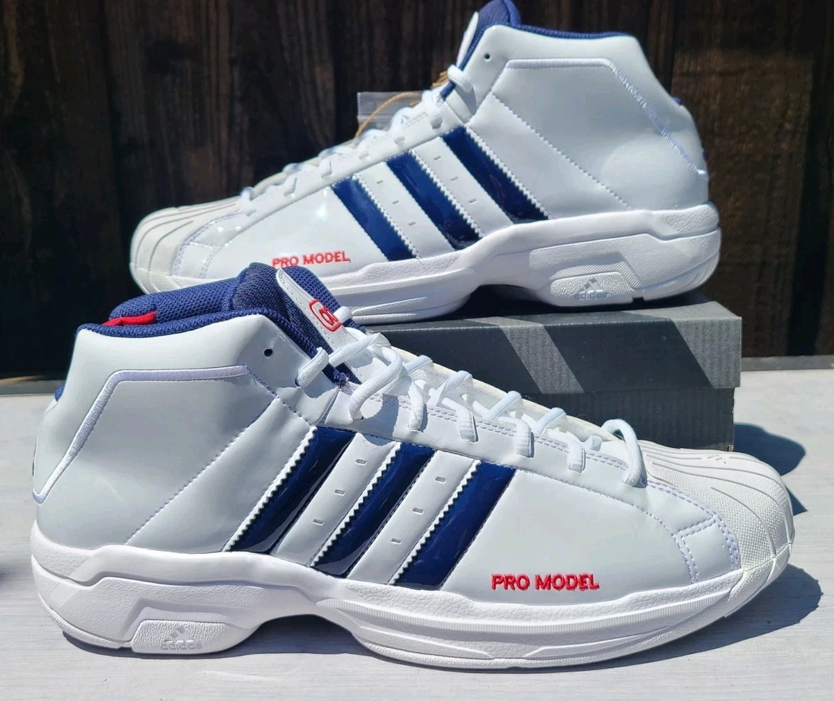 adidas Pro Model 2G USA - White Red for Sale | Authenticity