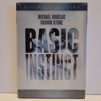 New Basic Instinct Unrated Director's Cut Ultimate Edition w/slipcover DVD 