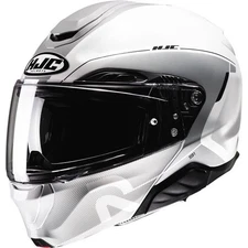 HJC RPHA 91 Combust Modular Helmet | Matte White/Grey/Black | DOT Certified