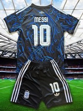 Messi #10 Argentina Youth Set Size Small (22) 5/6yrs