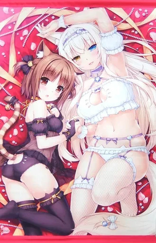 [Tapestry Wall scroll] Azuki Coconut Nekopara E 2 vol.51 B2 size from Japan