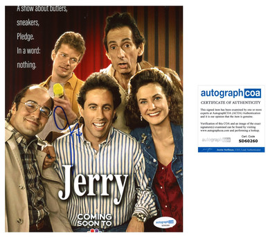 JEREMY PIVEN SIGNED ARI GOLD ENTOURAGE 8X10 PHOTO - ACOA COA