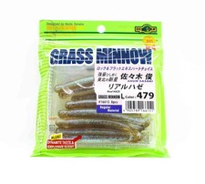 Ecogear Soft Lure Grass Minnow L 3-1/4 Inch 8 piece per pack 479 (6151)