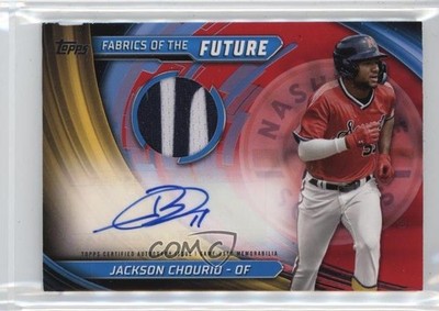 2024 Topps Pro Debut Red 3/5 Jackson Chourio #FOTF-JC Rookie Auto RC 4f5