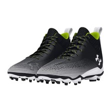 Under Armour Men's Highlight Hammer MC 2.0 Football Cleats Size 10 Black NWOB