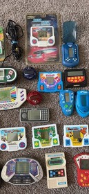 vintage handheld video game consoles lot
