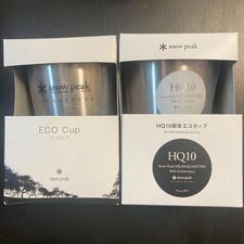 Snow Peak ECO Cup & HQ 10th Anniversary ECO Cup