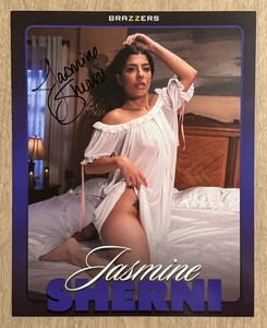 Jasmine Sherni Adult Model Autographed 8x10 Photo