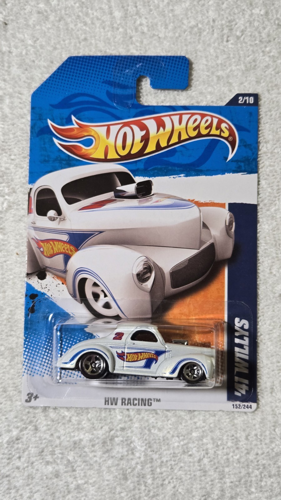 2011 HOT WHEELS HW RACING 41 WILLYS WALMART EXCLUSIVE 