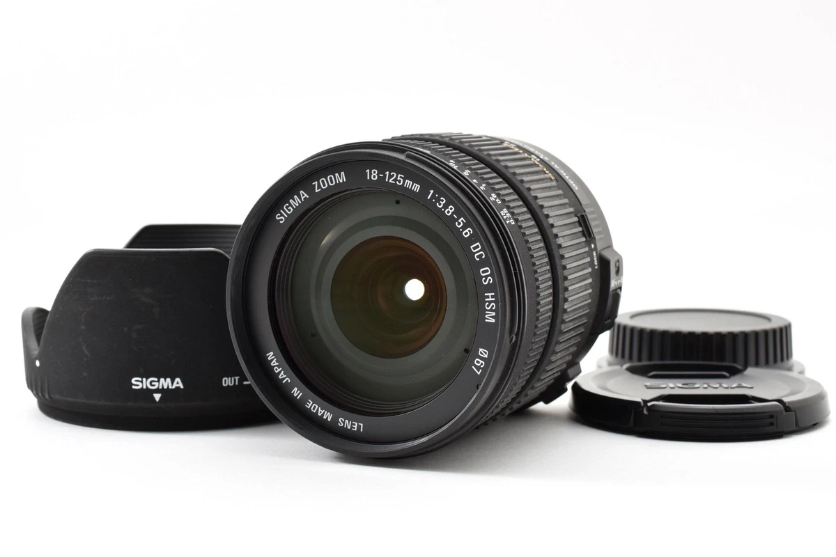 Sigma 18-125mm Focal Camera Lenses for sale - eBay