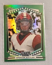 2022 Leaf Metal Draft SPENCER RATTLER #P-SR1 Prospect green