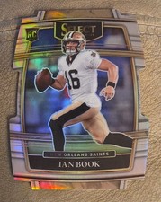 Ian Book 2021 Panini Select #79 Silver Prizm Die Cut New Orleans Saints