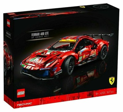 LEGO Technic 42125 Ferrari 488 GTE AF Corse #51 | Brand New Sealed Box