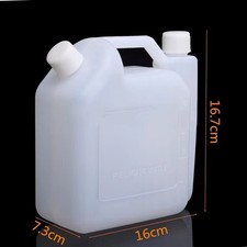 2-Stroke 1L Litre Petrol Fuel Oil Mixing Bottle Tank For Trimmer Chainsa_ CX