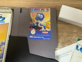 Adventures Of Lolo 2 - NES PAL UK - Boxed With Manual