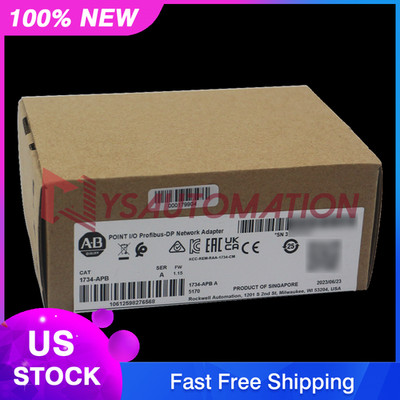 New Allen-Bradley 1734-APB POINT I/O Profibus-DP Network Adapter