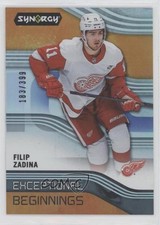2019 Upper Deck Synergy Exceptional Beginnings Orange 183/399 Filip Zadina 01qm