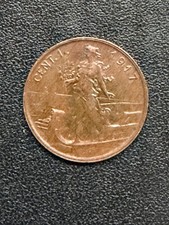 1917   1 Centesimo - Victor Emmanuel III   Italy  lot # 2110