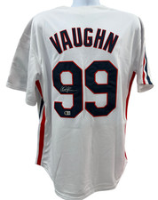 Charlie Sheen Signed Major League Jersey Ricky 'Wild Thing' Vaughn Autograph BAS