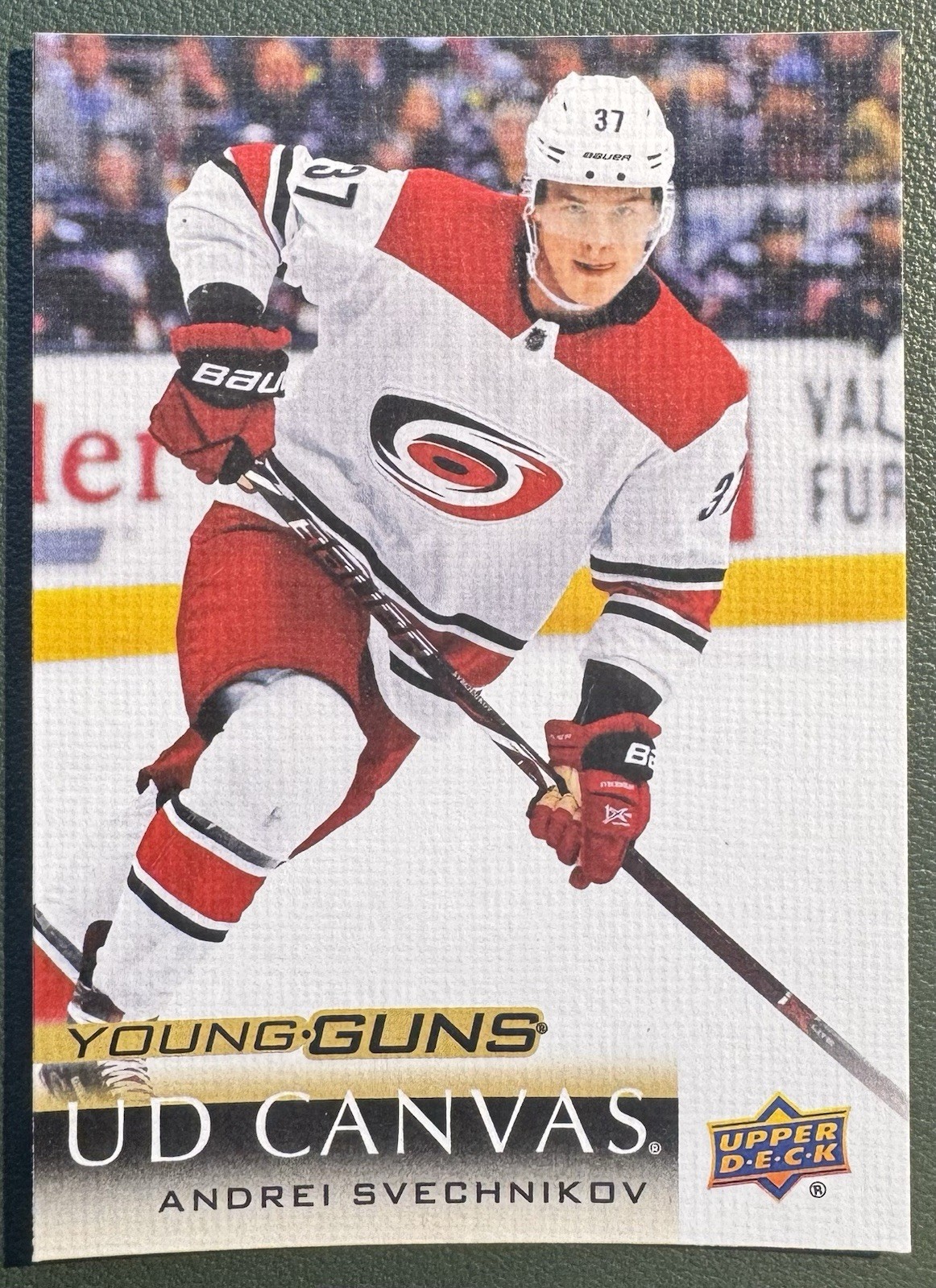 Andrei Svechnikov 2018-19 Upper Deck Canvas YOUNG GUNS #C119-Hurricanes