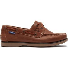 Chatham Whistable Mens Oxblood Leather Deck Boat Shoes Loafers Size 8-15