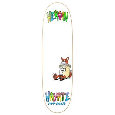 Heroin Skateboard Deck Hayate Fox Egg 8.75 | eBay