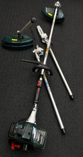 WEBB WEMC26 4 in 1 Petrol Cordless Garden Multi-Tool - Green, Silver & Black