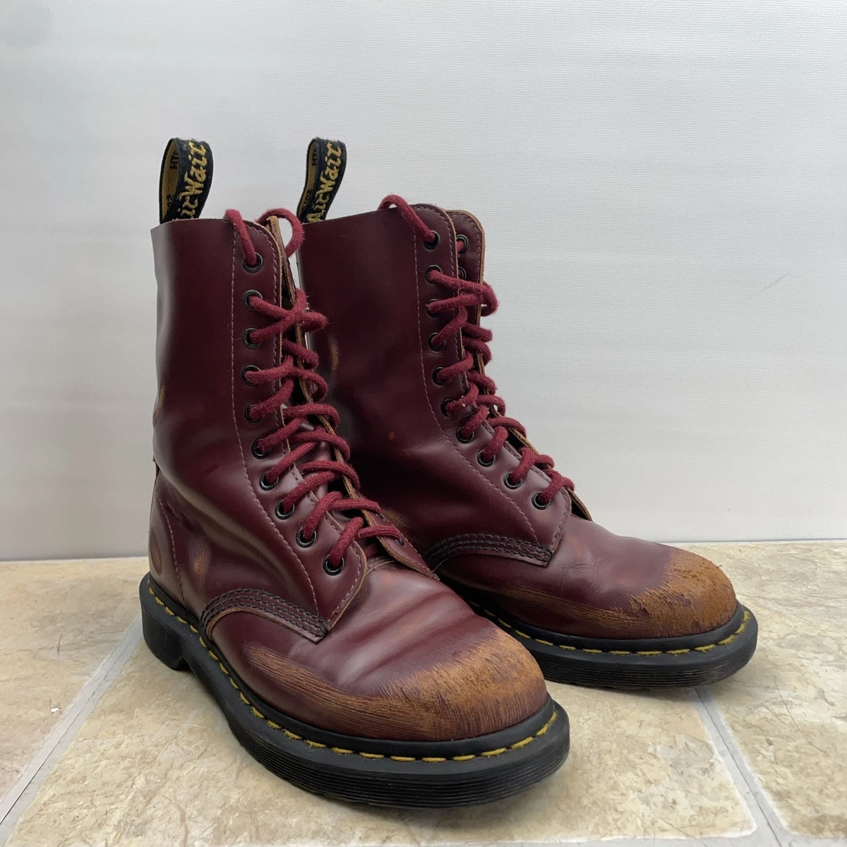 DR. MARTENS ISHAM Faux Shearling Lined Suede Slingback Mules MSRP$210 COMFYWARM Dr. Martens Buckle Boots for Men for sale | eBay main image 3