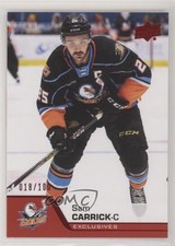 2020-21 Upper Deck AHL Exclusives 18/100 Sam Carrick #71 4om