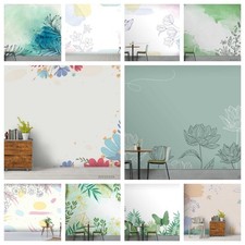 3D Watercolor Leaves Self-adhesive Wallpaper Removable Wallpaper Wall Mural