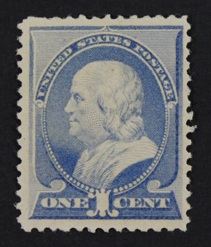 CKStamps: US Stamps Collection Scott#212 1c Franklin Mint H OG
