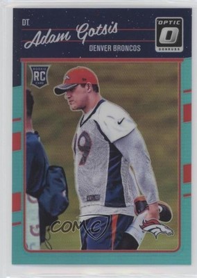 2016 Donruss Optic Rookies Aqua /299 Adam Gotsis #101 Rookie RC 1u6