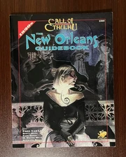Call of Cthulhu The New Orleans Guidebook 1920s Chaosium 1997 SC RPG Book 